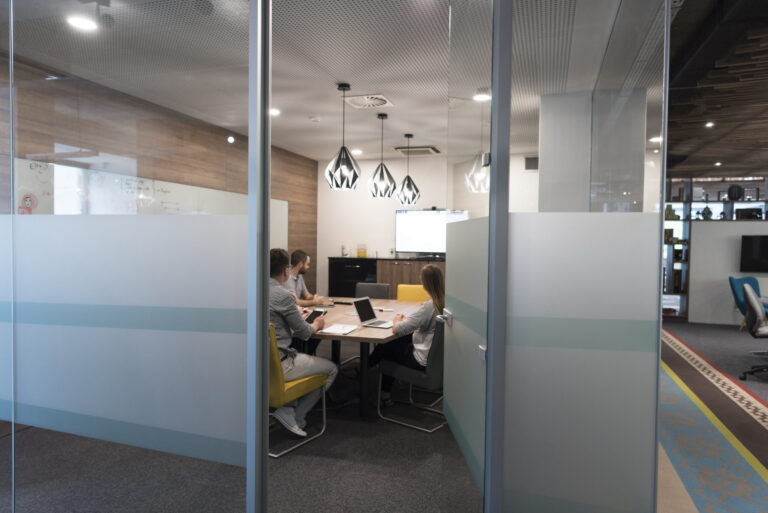 Startup,Business,Team,Brainstorming,On,Meeting,Working,On,Laptop,And